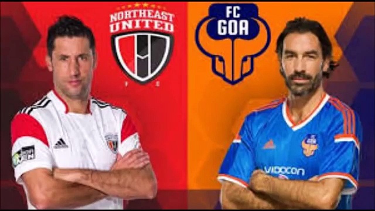 Northeast United FC 1 3 FC Goa 15/10/2015 | Lineups,Goals & Highlights | Match 12