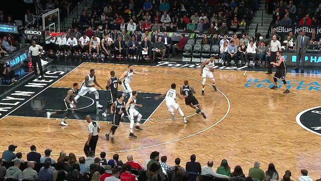 Giannis Antetokounmpo Glides Down the Lane for a Monster Jam