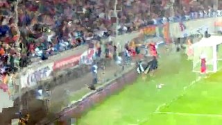 Finalul meciului Steaua - AEK Larnaca