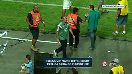 Mário Bittencourt explica saída do Fluminense