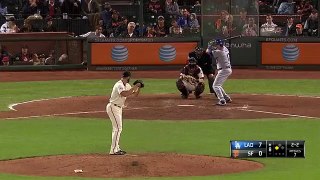 LAD@SF Ellis singles to add a run for the Dodgers