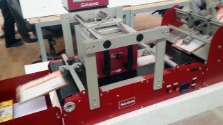 SAVEMA Feeder Conveyor Belt SVM 53I on Thin Label Paper Printing Application