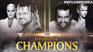 WWE Night Of Champions 2015 Match Card