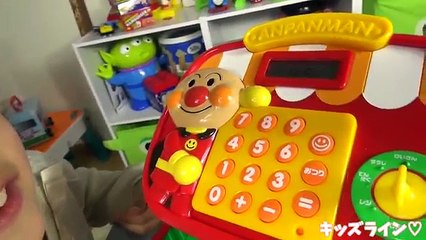 アンパンマン レジスター おみせでおかいもの スキャンでピッピ! おもちゃ anpanman Register toy