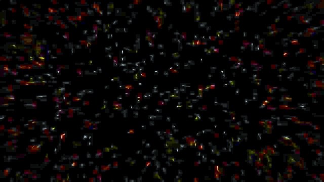 Футажи феерверк из снежинок Footage for editing !