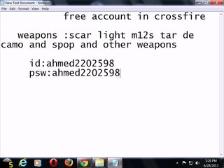 crossfire good account