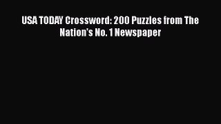 Download USA TODAY Crossword: 200 Puzzles from The Nation's No. 1 Newspaper PDF Free