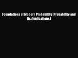 Download Foundations of Modern Probability (Probability and Its Applications) Ebook Free