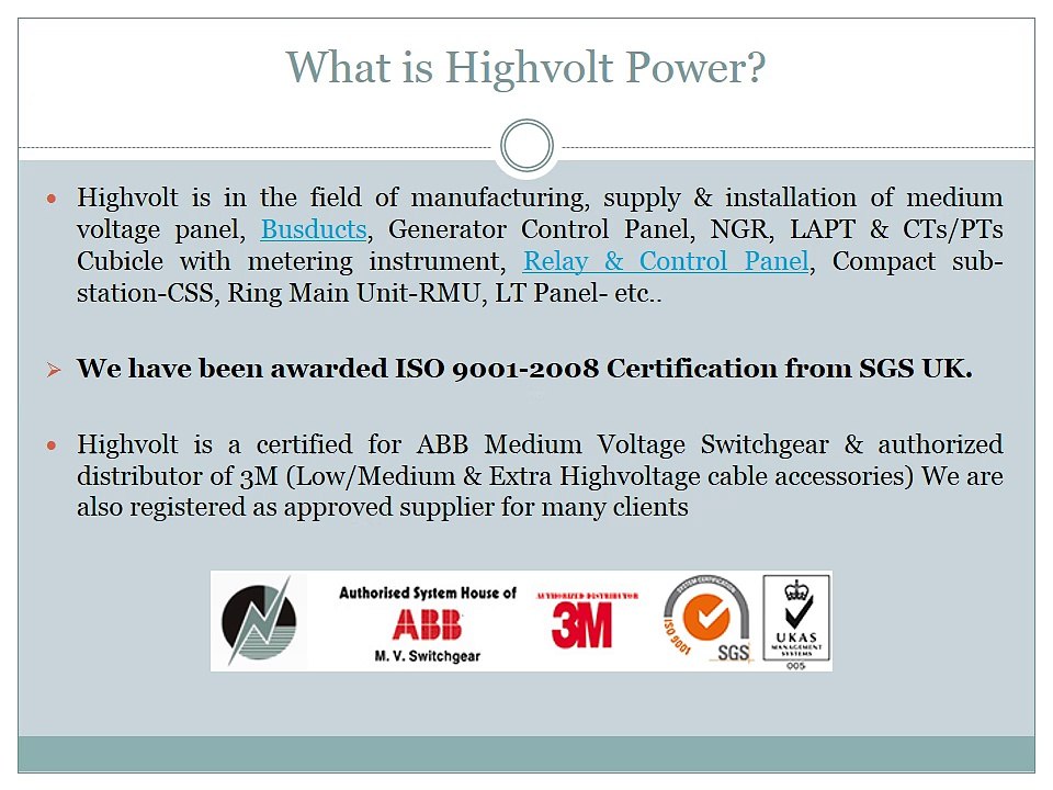 Welcome to Highvolt Power