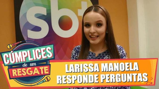 Larissa Manoela responde às perguntas dos fãs