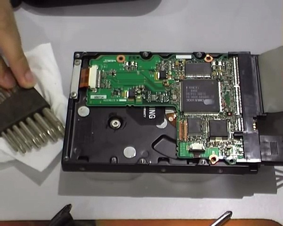 How hard disk work