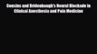 PDF Cousins and Bridenbaugh's Neural Blockade in Clinical Anesthesia and Pain Medicine [PDF]