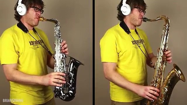 CAKE BY THE OCEAN - DNCE - Alto & Tenor Saxophone Cover - BriansThing