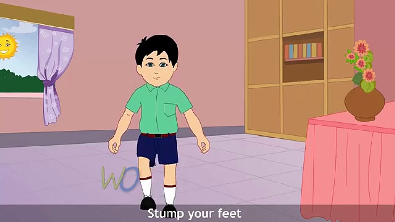 Kids Poem Clap Your Hands English Rhyme  Kids Action Poems  Children Classic Nursery Songs