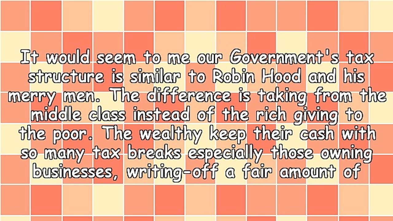 Why Is Our Middle Class Shouldering The Country's Financial Burden?