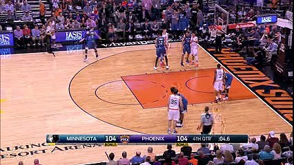 Mirza Teletovic Game-Winner - Timberwolves vs Suns - March 14, 2016 - NBA 2015-16 Season