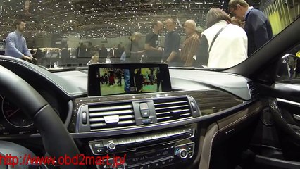 診断機BMW 3 Series F30 F31 OBD2 Diagnostic Port Location