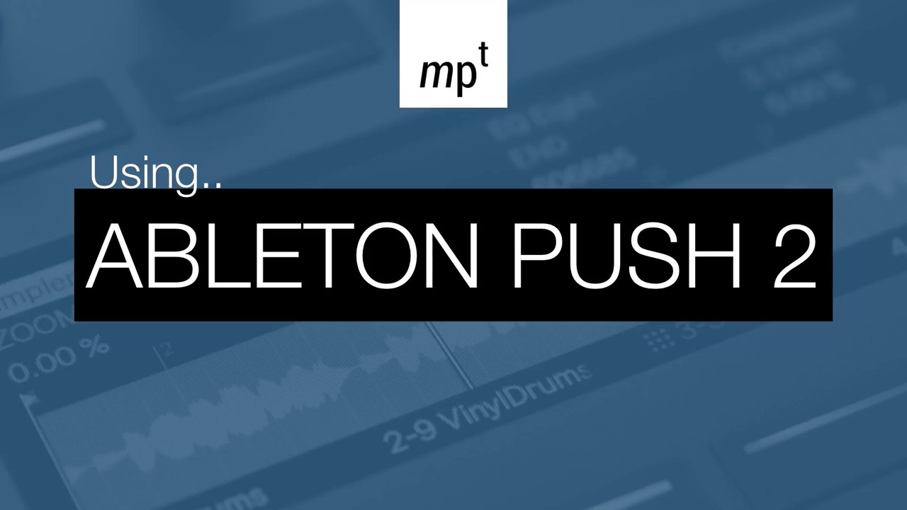 Ableton Push 2 - Drum and Chord Composition Session with Turf Smoke from Rawcutz