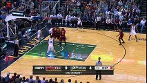 LeBron James Alley-Oop Dunk - Cavaliers vs Jazz - March 14, 2016 - NBA 2015-16 Season
