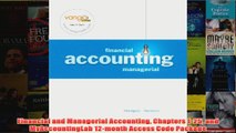 Download PDF  Financial and Managerial Accounting Chapters 125 and MyAccountingLab 12month Access Code FULL FREE