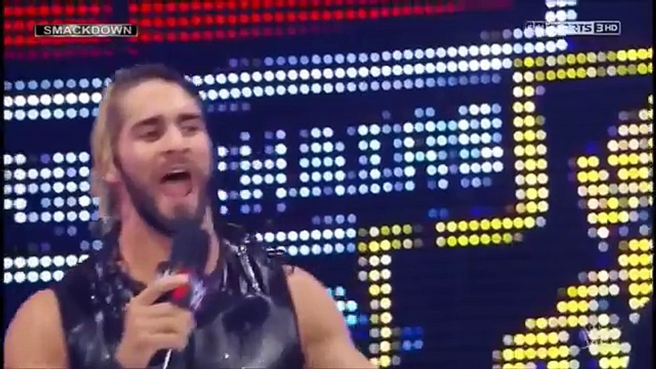 John Cena & Seth Rollins Segment WWE Smackdown 12/12/14