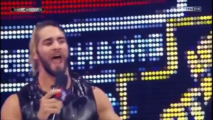 John Cena & Seth Rollins Segment WWE Smackdown 12/12/14