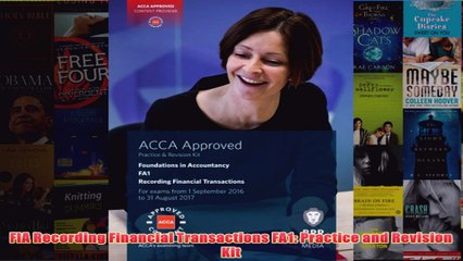 Download PDF  FIA Recording Financial Transactions FA1 Practice and Revision Kit FULL FREE