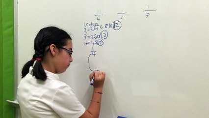 Claire Maths Instructional Video