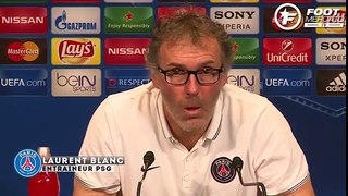 La réaction de Laurent Blanc à la vidéo insultante de Serge Aurier