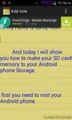 how to make your Sdcard memory to your android phone internal storage