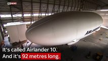 Worlds Largest Aircraft The Airlander 10 Gets Ready For Take Off