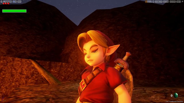 Unreal Engine 4 [4.11] Zelda Ocarina of Time Death Mountain Crater + Download link