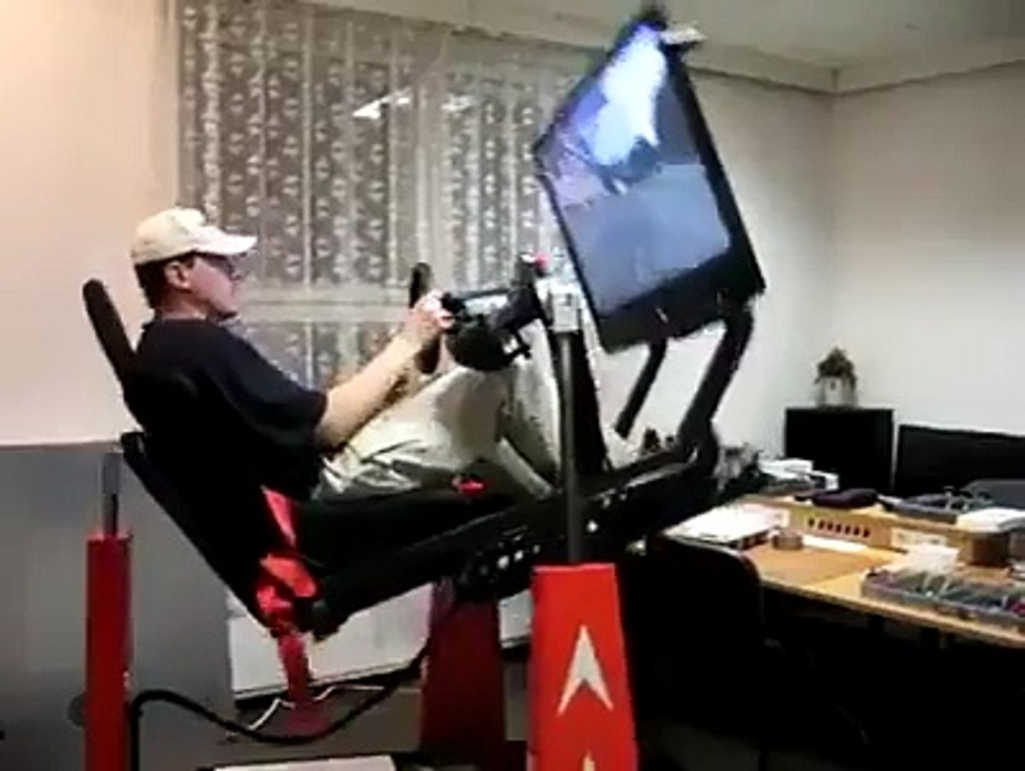 This Hydrolic Racing Game Setup is amazing