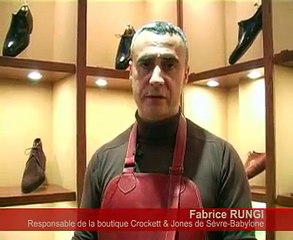 Glaçage sur Chaussures en Cuir - VALMOUR