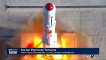 North Korea threatens to conduct nuclear warhead test