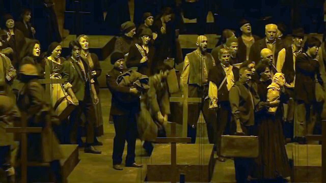 Chœur des bohémiens, « Le Trouvère » de Verdi (Opéra de Paris, hiver 2016)