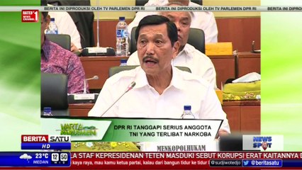 Скачать видео: DPR Kecam Anggota TNI dan Polri Gunakan Narkoba