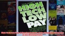 Download PDF  High Tech Low Pay A Marxist Analysis of the Changing Character of the Working Class FULL FREE
