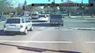 RAW: Moment when Google self driving Car hits Bus in Mountain View, California
