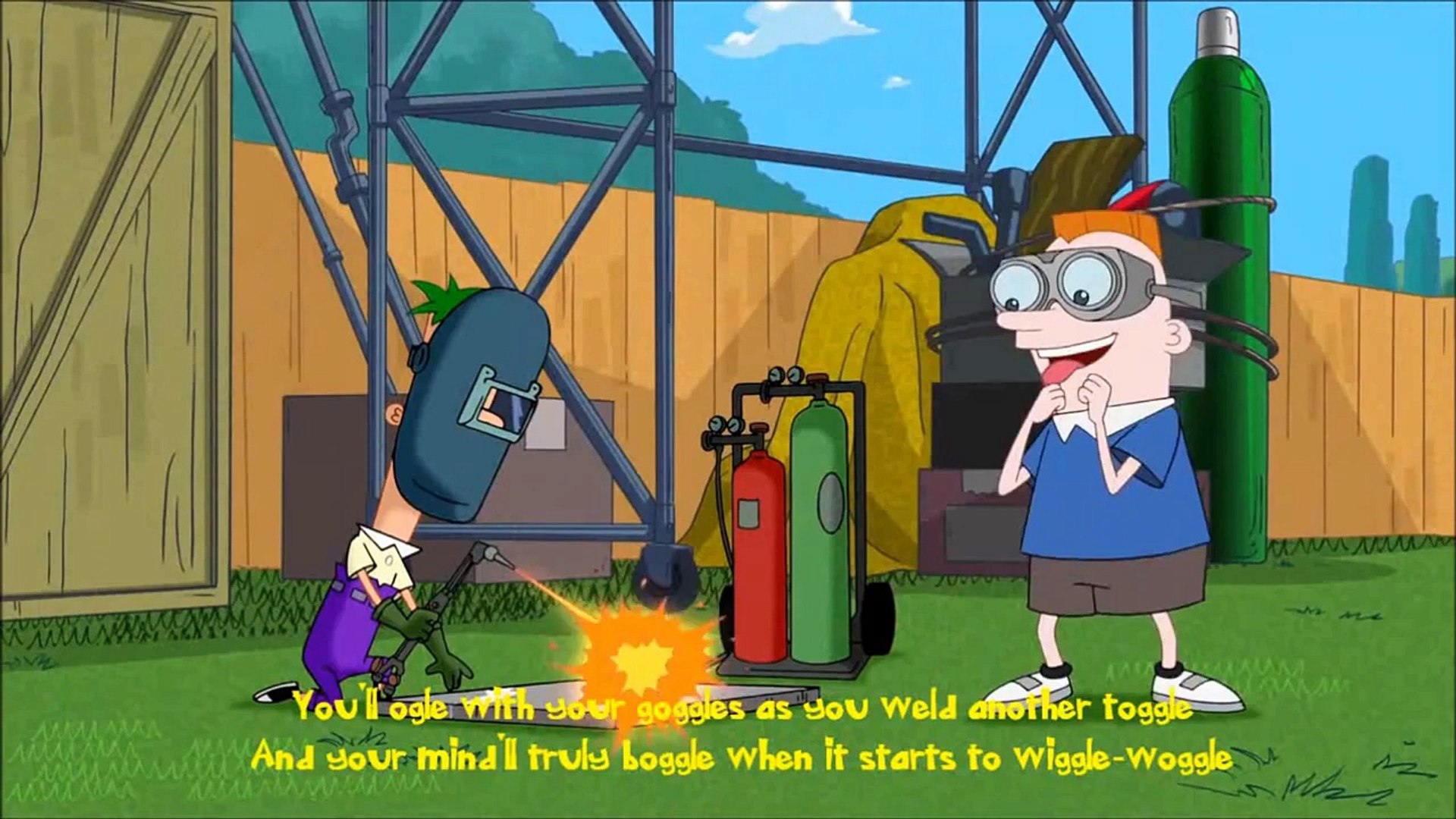 Phineas And Ferb Backyard Hodge Podge Lyrics Dailymotion Video