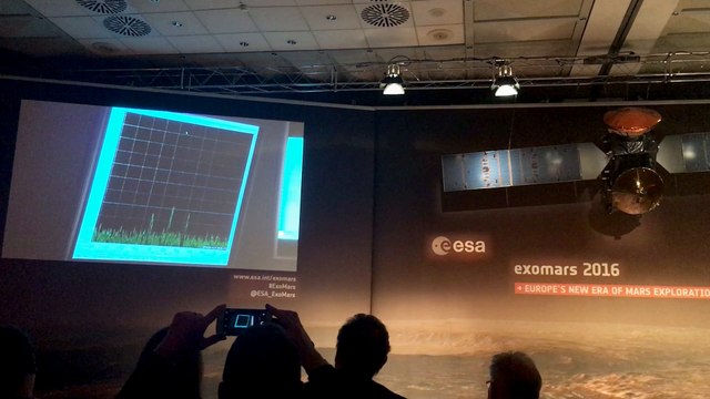 La sonde ExoMars prend contact avec la Terre