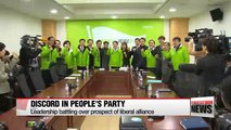 People's Party clashing over prospect of liberal merger
