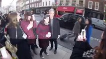 Peter Capaldi greeted by fans at 'Letters Live'