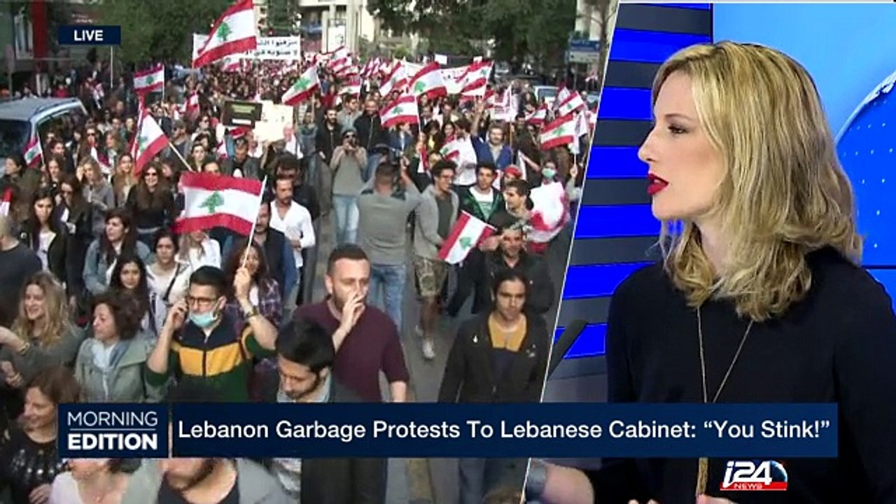 Lebanon garbage protests and web review