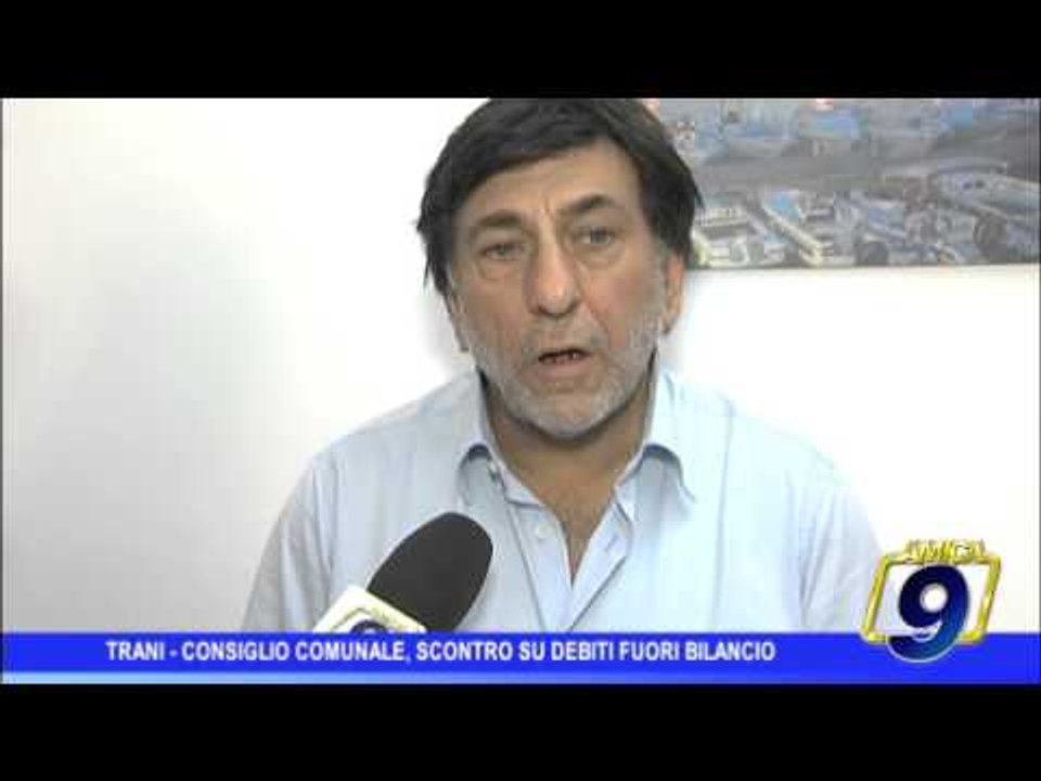 Trani |  Consiglio Comunale: scontro su debiti...