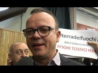 Napoli - Reati ambientali, convegno con Gigi D'Alessio (14.03.16)