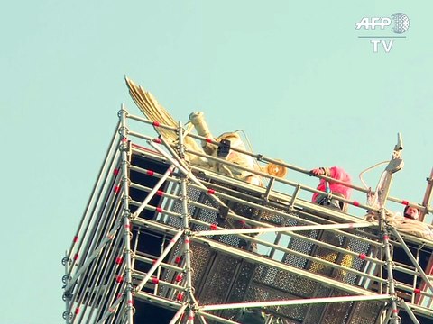 L'archange du Mont-Saint-Michel s'envole pour retrouver son or