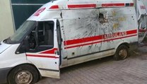 Töröristler, Sahte İhbarla Kaçırdıkları Ambulansı Delik Deşik Etmiş