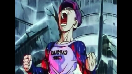 Trunks Turns Super Saiyan Alternate Scene