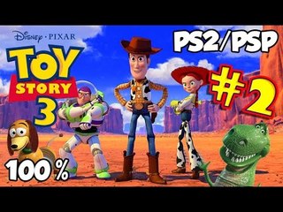 Disney's Toy Story 3 Walkthrough Part 2 - 100% (PS2, PSP) Level 2 - Operation Phone Call